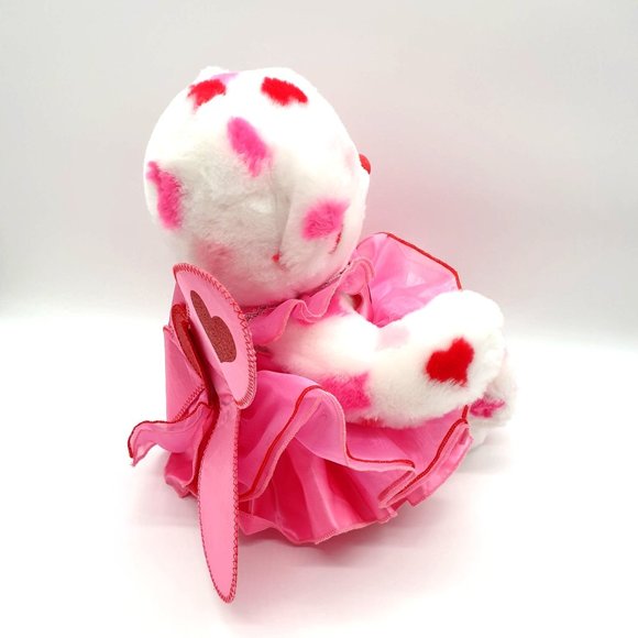 Build A Bear Heart Cupid Fairy Stuffed Plush Toy Valentine Love Gift Collectable - Picture 5 of 10